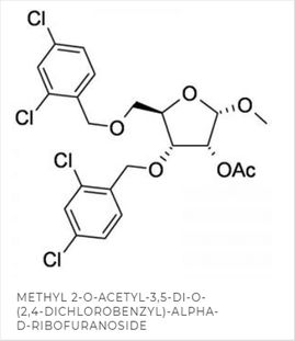 ein weiteres Ribofuranosid Molekül